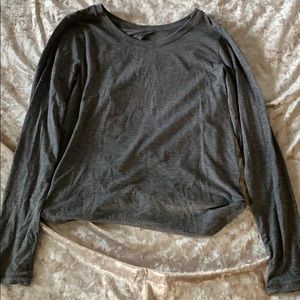 Lululemon Open Back Long Sleeve